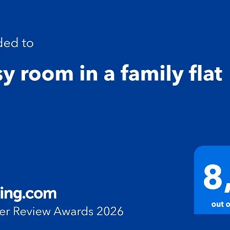 Cosy In A Family Flat Kwatera prywatna
